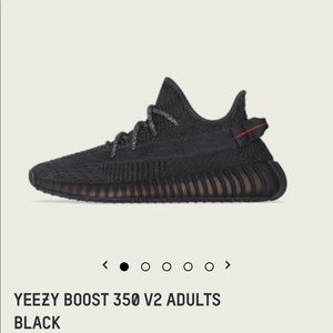 -SOLD- Yeezy Boost 350 V2 black